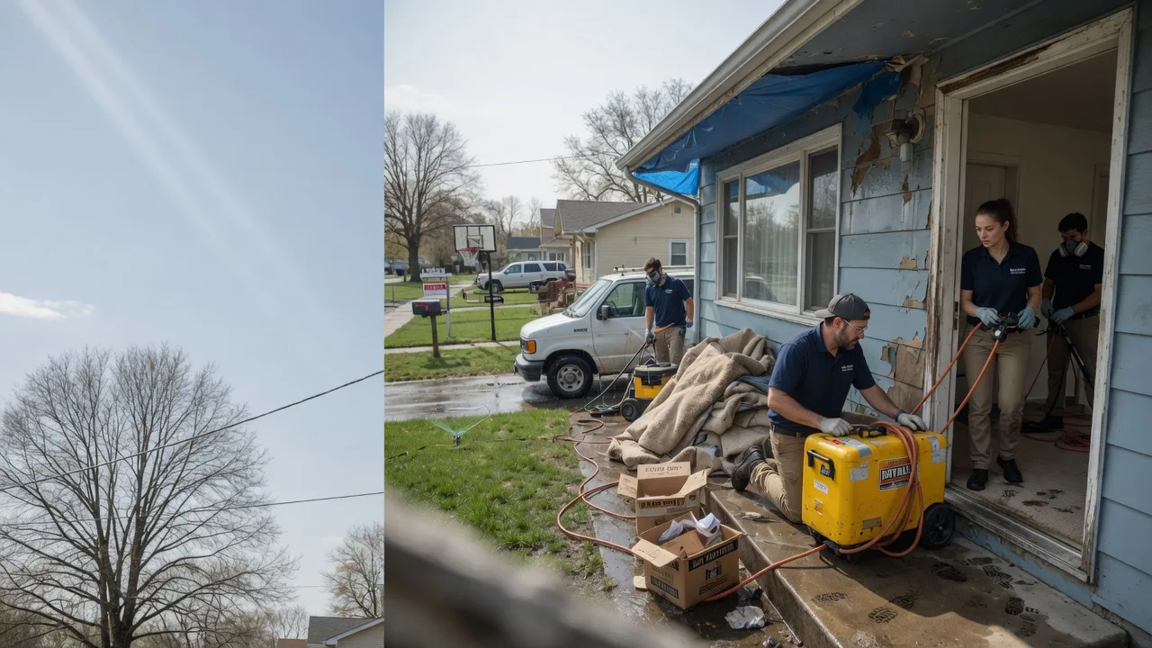 Basement Flood Cleanup in Navarre, OH near me